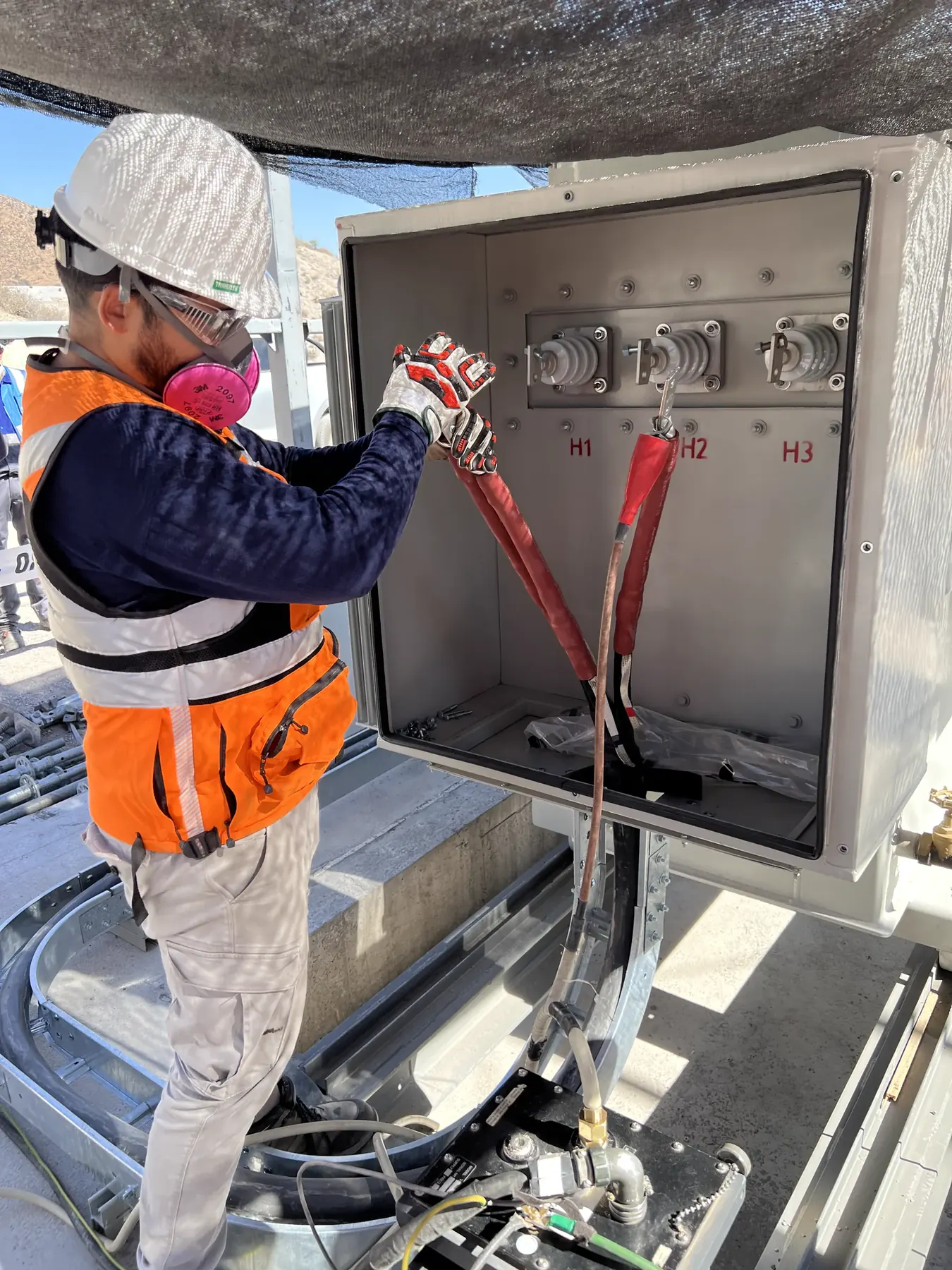 Imagen técnica 02 del servicio Ensayos a Cables de Poder VLF, MWT, Tangente de Delta y Descargas Parciales